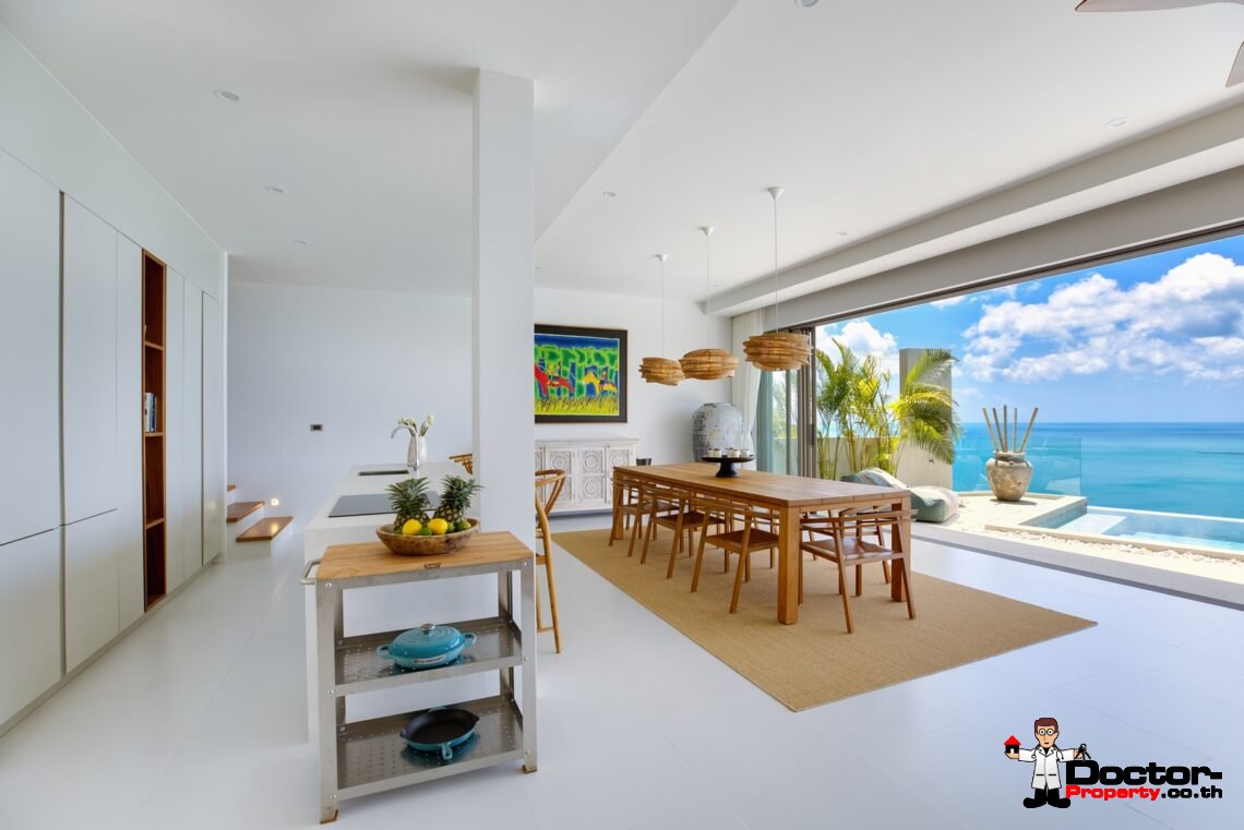 Luxury 5 Bedroom Sea View Villa - Chaweng Noi - Koh Samui - for sale